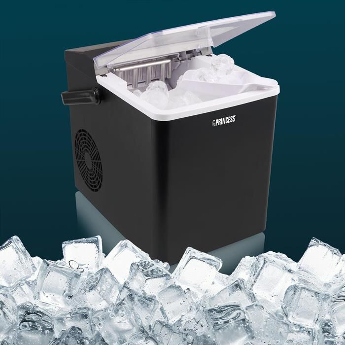 PRINCESS - 283098 - FABBRICATORE DI GHIACCIO-Nero / Plastica
