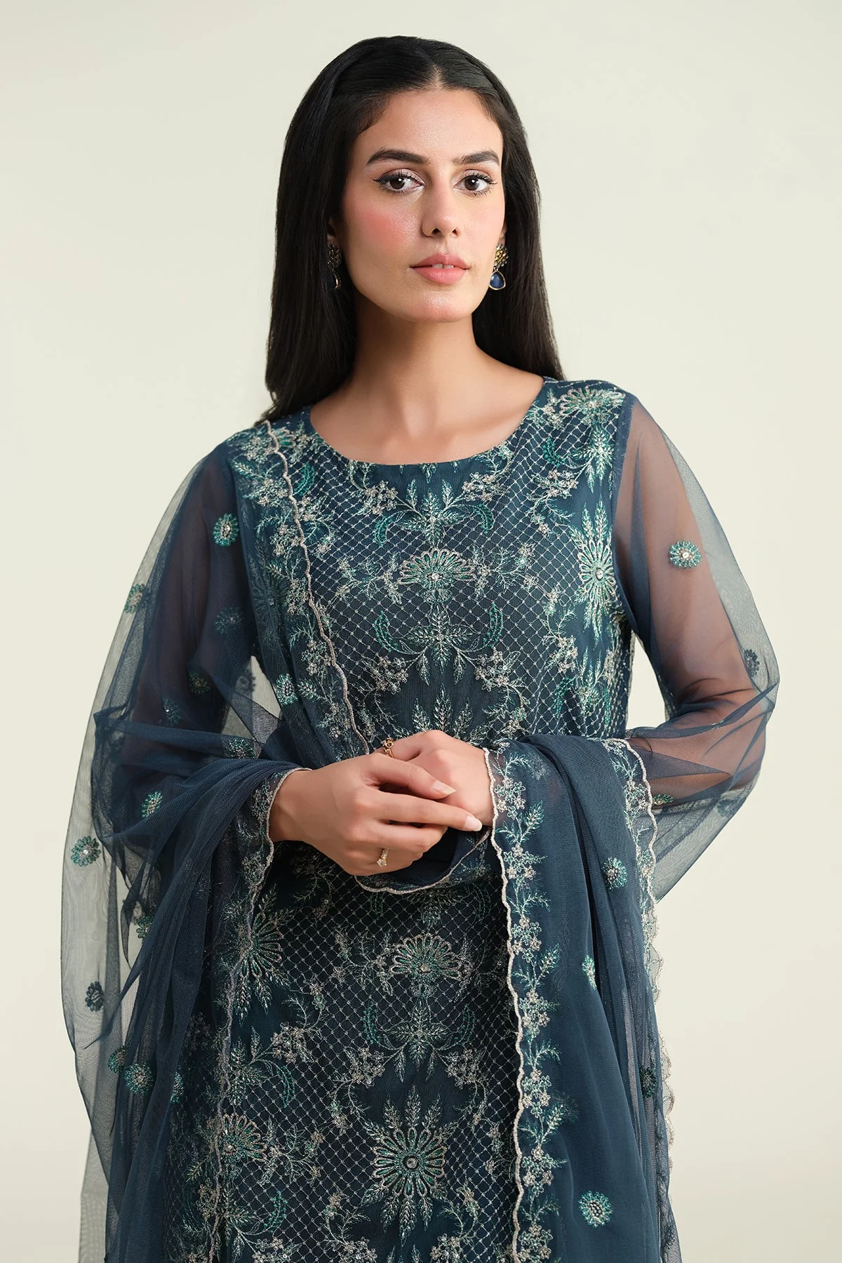 POLY NET | EMBROIDERED