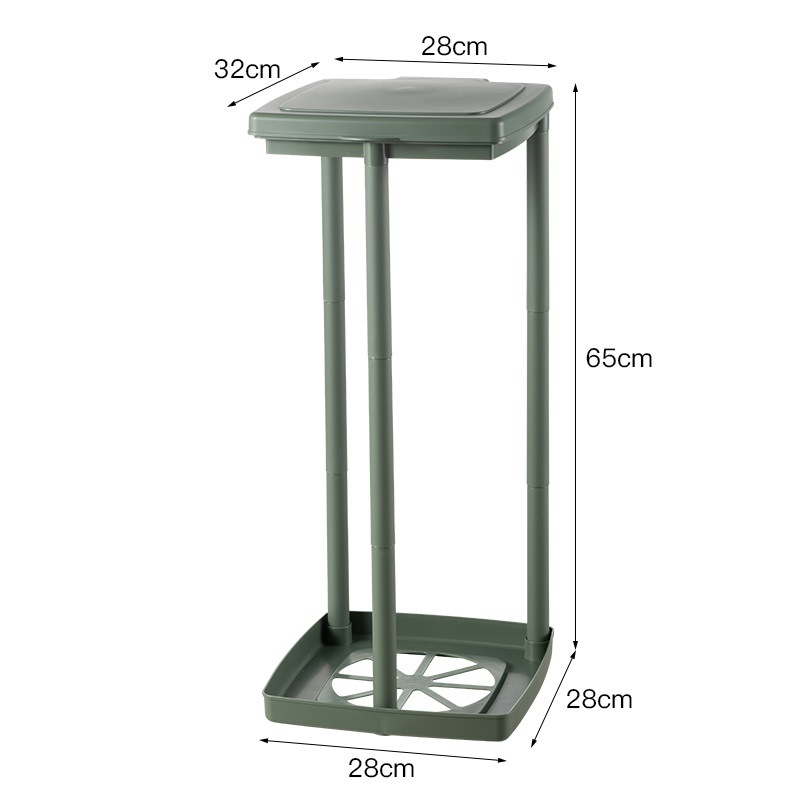 Outdoor Barbecue Garbage Bag Holder Picnic Camping Style Portable Removable Large-Capacity Garbage Bag Plastic Support Frame