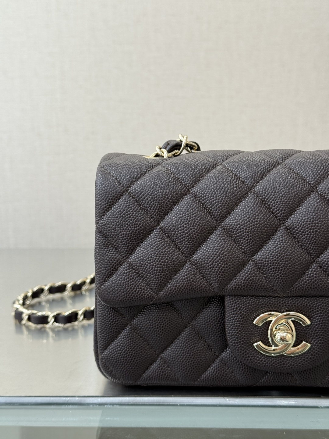 Mini Classic Flap Handbag（Black） - Mocuir