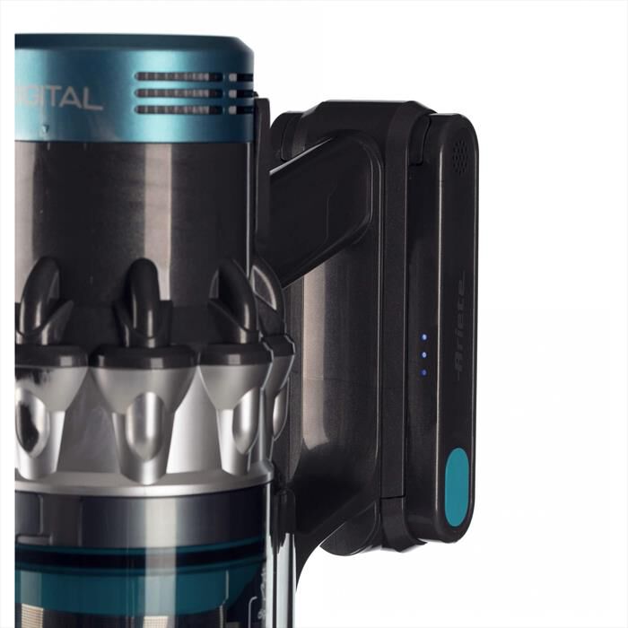 ARIETE - Scopa elettrica 2704/01 22V LITHIUM DIGITAL PANEL-Blu