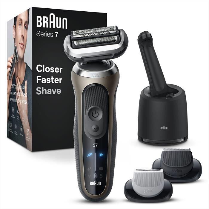 BRAUN - Rasoio SERIES 7 72-C7650CC-ORO
