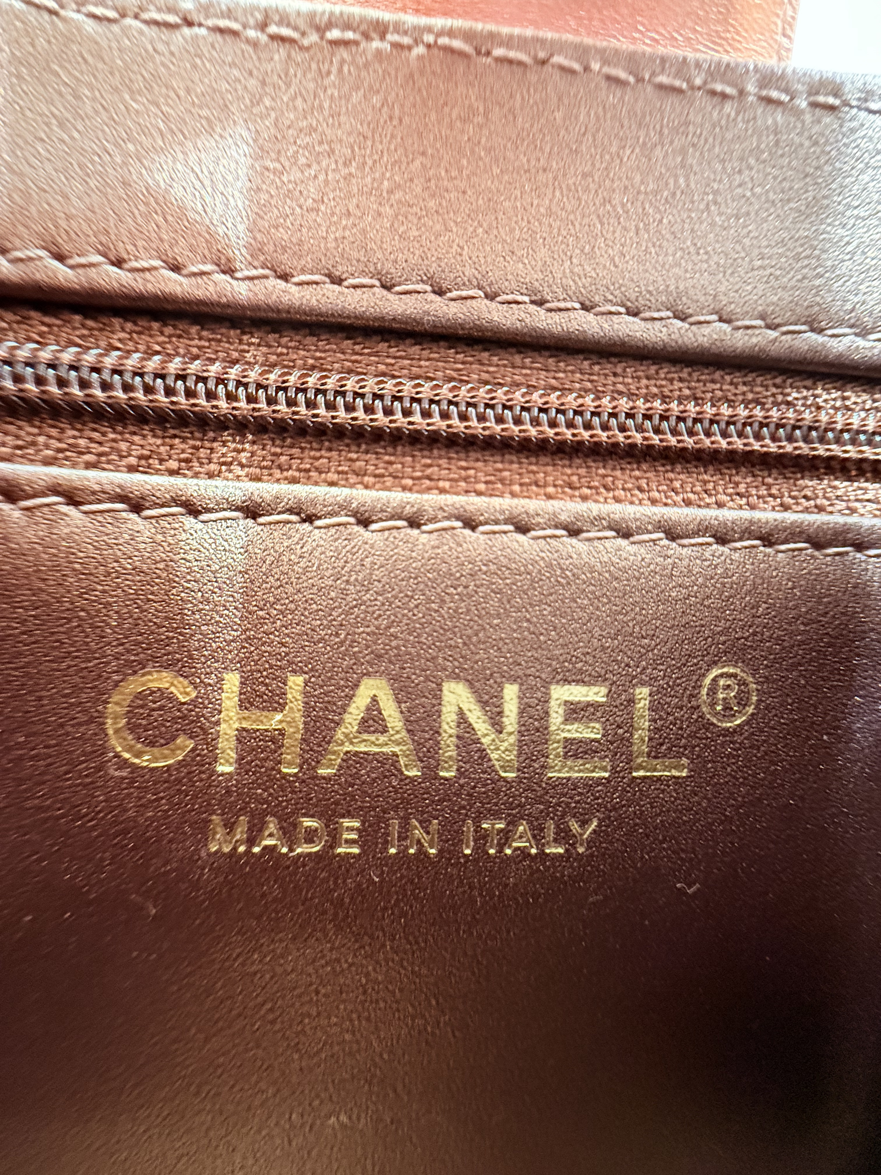 Mini Kelly Bag with Handle（Metallic Rose Gold ） - Mocuir