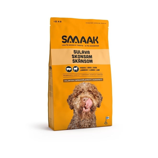 SMAAK Dog Adult Grain Free Lam