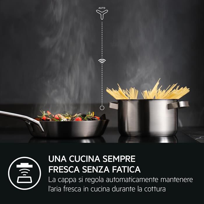 AEG - Piano cottura elettrico TI84IB30IZ 77 cm-Nero