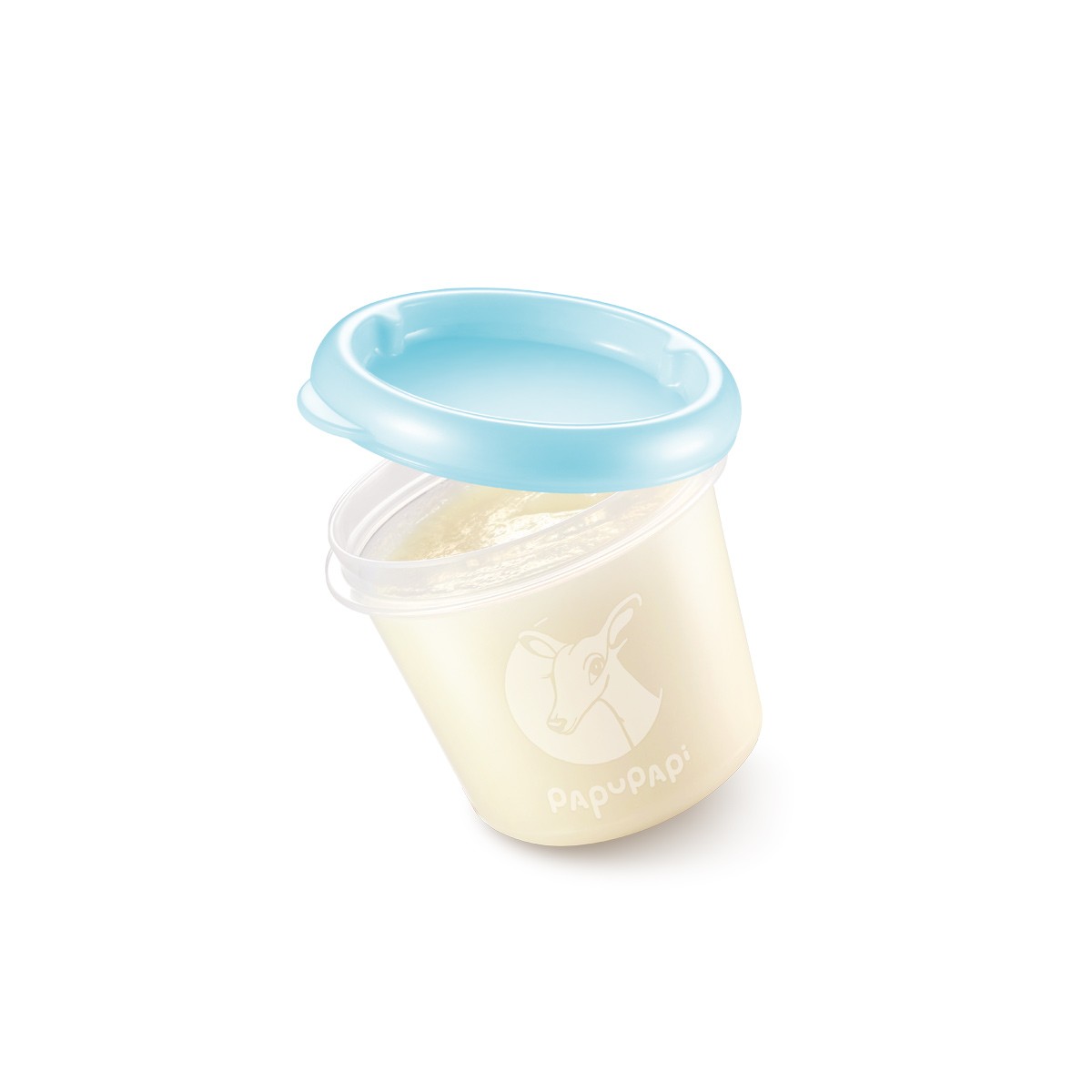 Dóza PAPU PAPI 150 ml, 2 ks, modrá