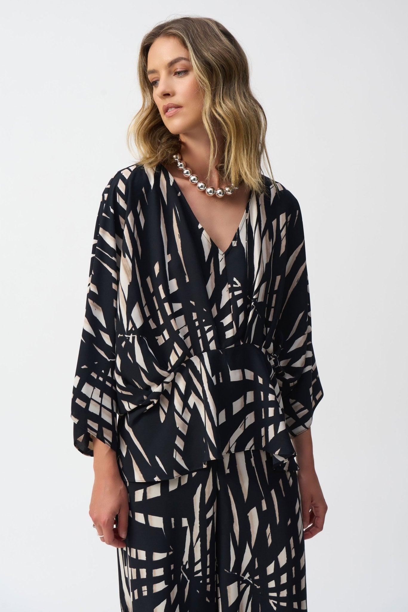 Pleat Bloom Top