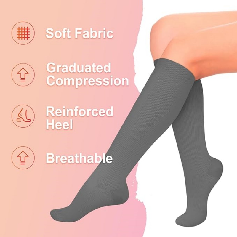 LUNULA 4 Pairs Compression Socks