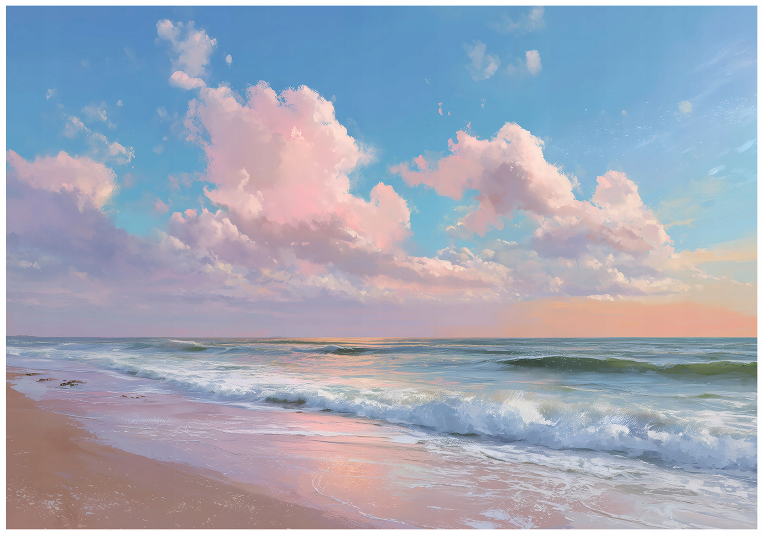 Photo wallpaper beach sea nature bedroom living room wallpaper non-woven