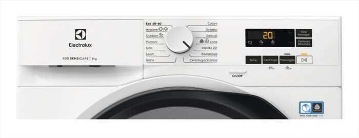 ELECTROLUX - Lavatrice EW6F19G 9 Kg Classe A-Bianco