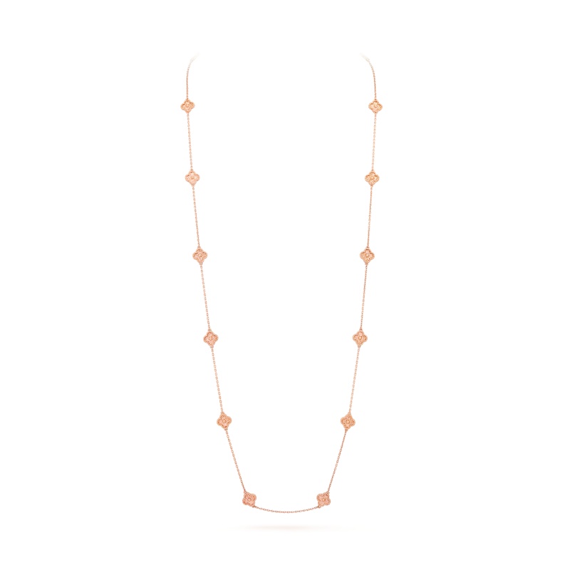 Sweet Alhambra long necklace, 16 motifs