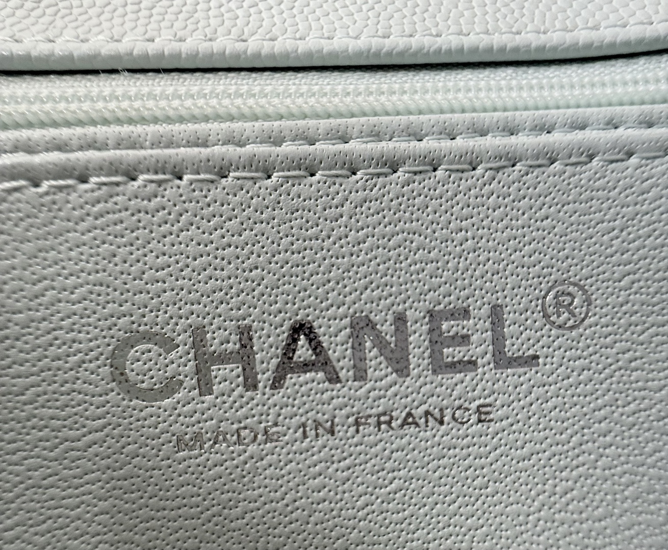 Mini Classic Flap Handbag（Light Teal） - Mocuir