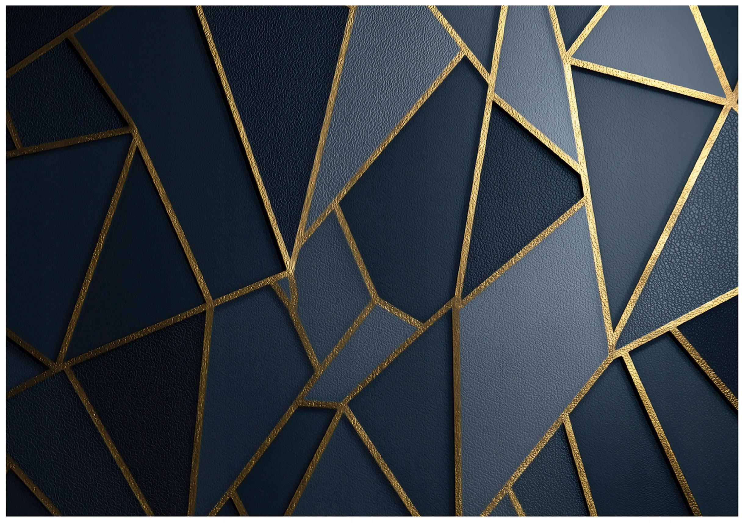 Geometric abstract wall mural for the bedroom or living room, non-woven wallpaper
