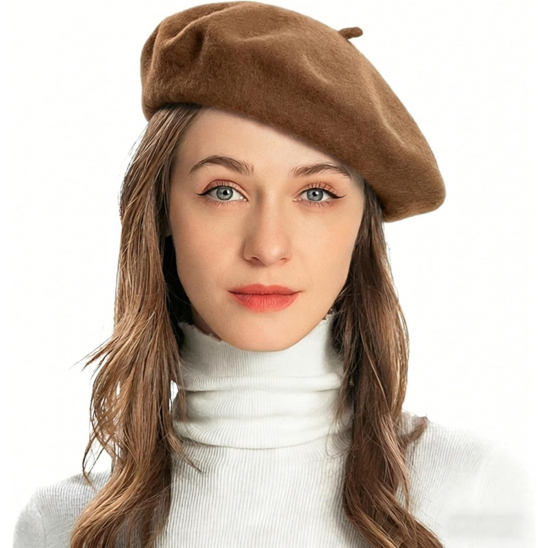 Wool French Beret Hat