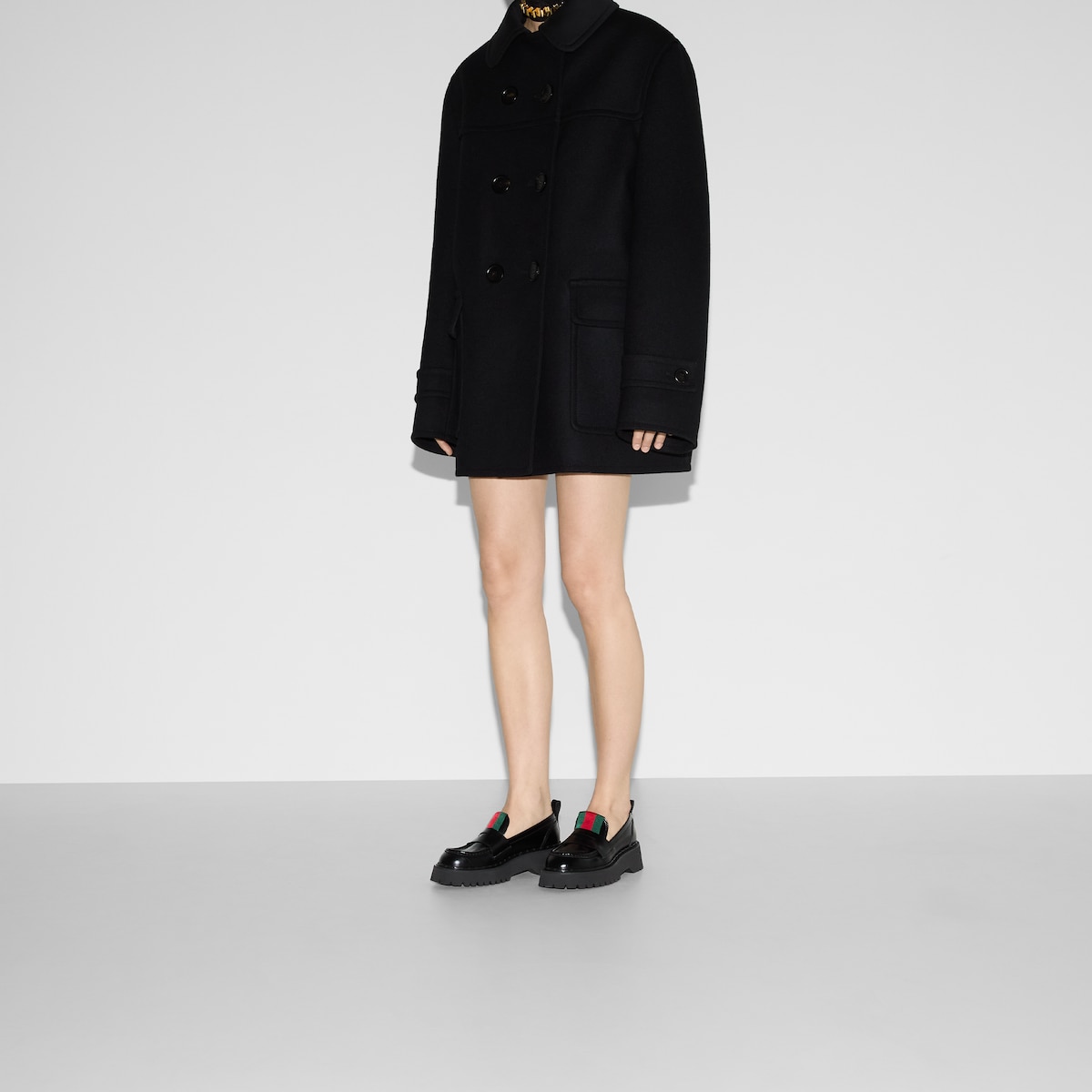 Womens loafer with Web