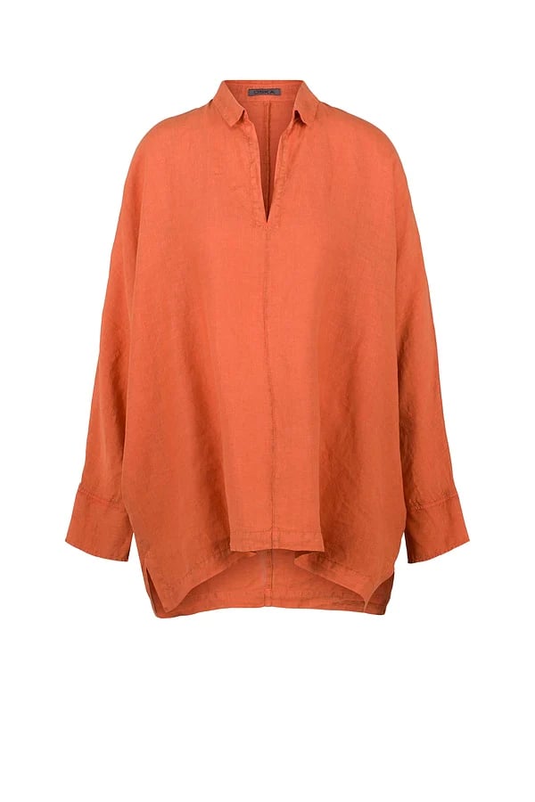 Cotton And Linen Loose Loose Shirt