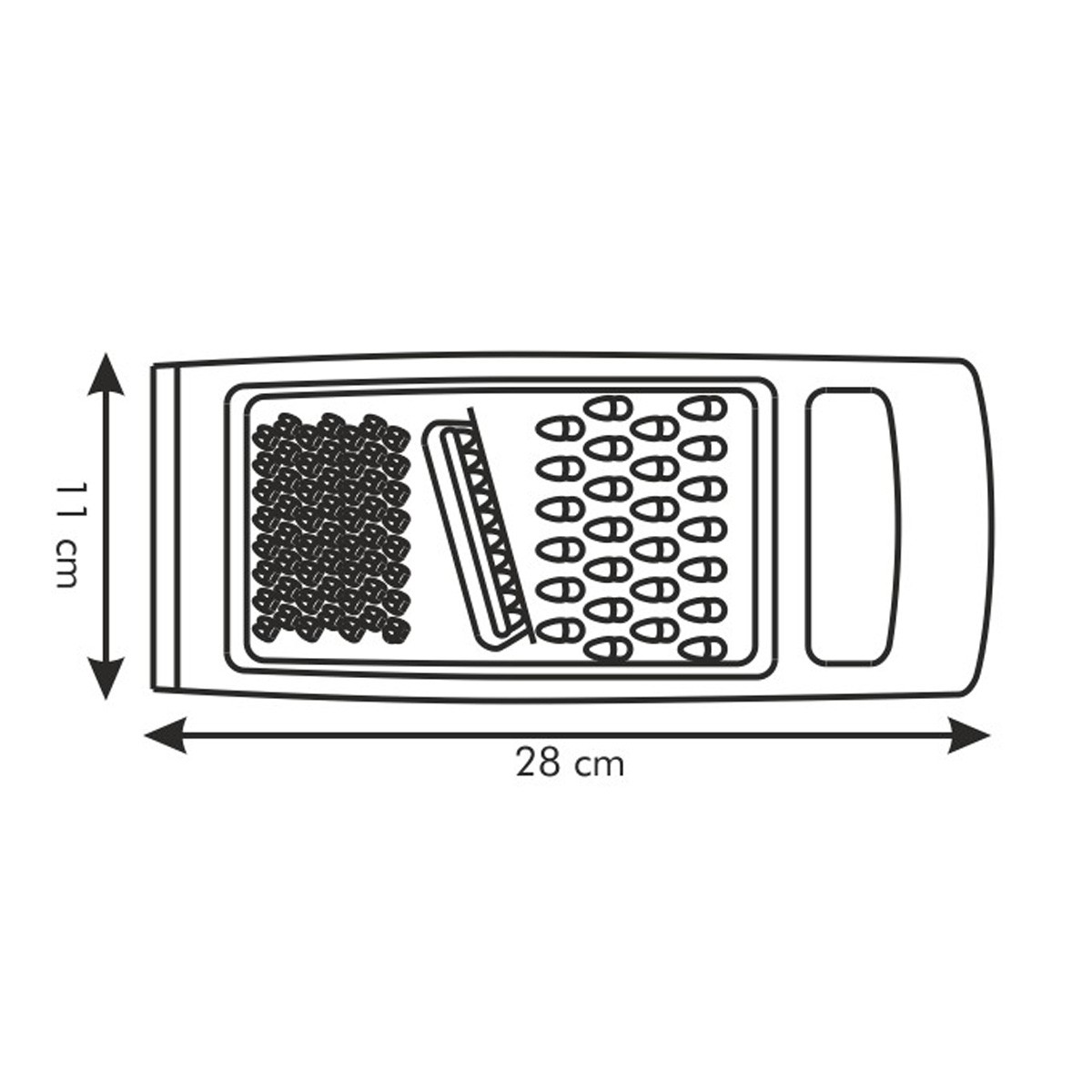 Struhadlo ploché HANDY, kombinované