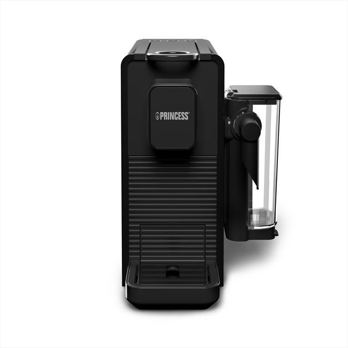 PRINCESS - MACCHINA CAFFÈ CAPSULE NESPRESSO E LATTE PRO-Nero / Plastica