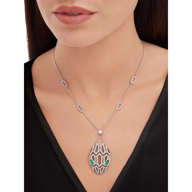 Serpenti Seduttori gilded snake necklace