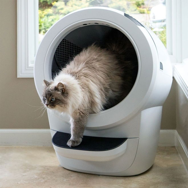 Whisker Litter-Robot 4 Selvrensende Kattetoalett Hvit