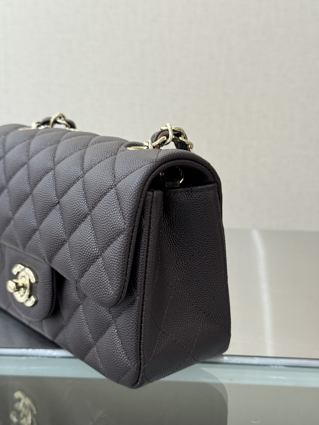 Mini Classic Flap Handbag（Black） - Mocuir