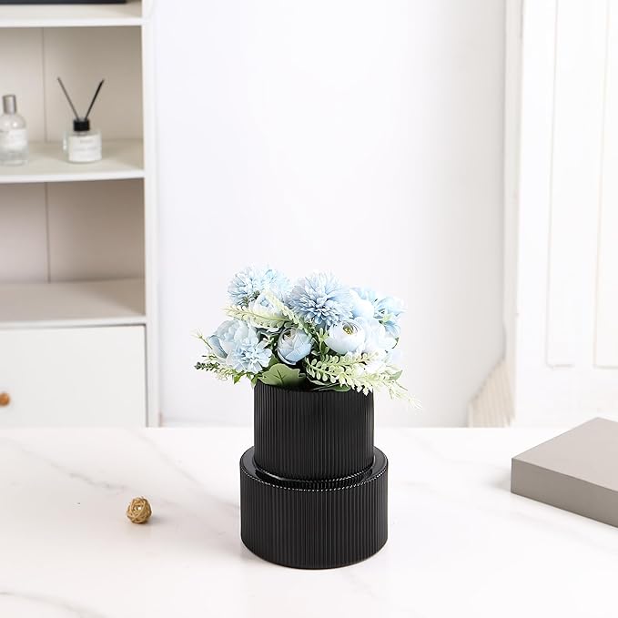 VASEA Amber Glass Vase