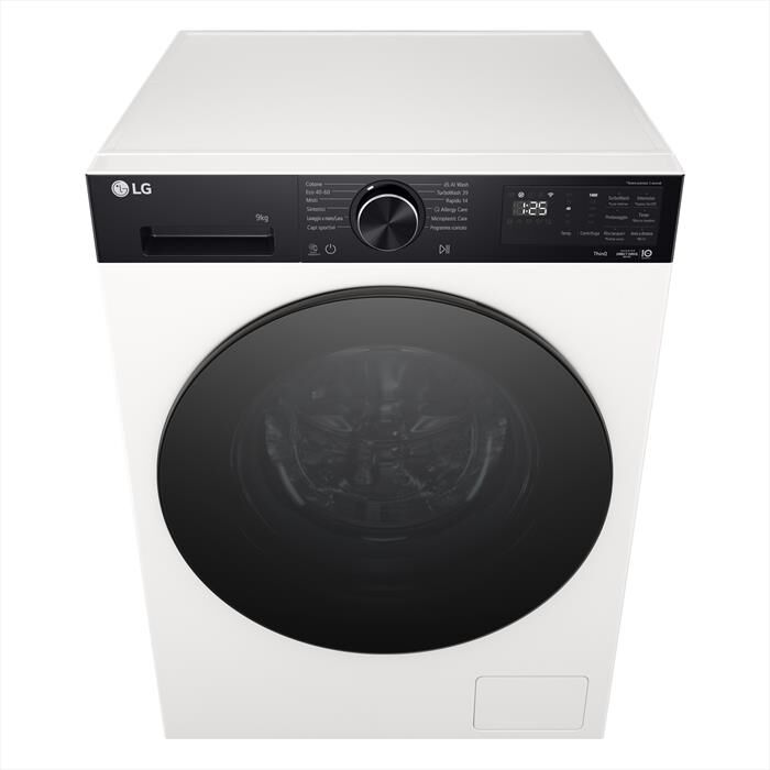 LG - Lavatrice AI DD F4NX5009THB 9kg 1400g Classe A-40%-Bianco