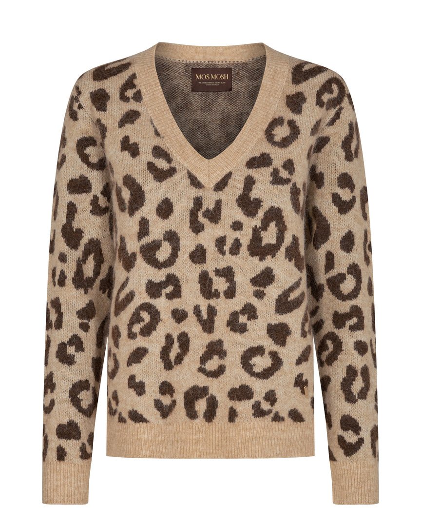 ‌Timeless V-Neck Wool Blend