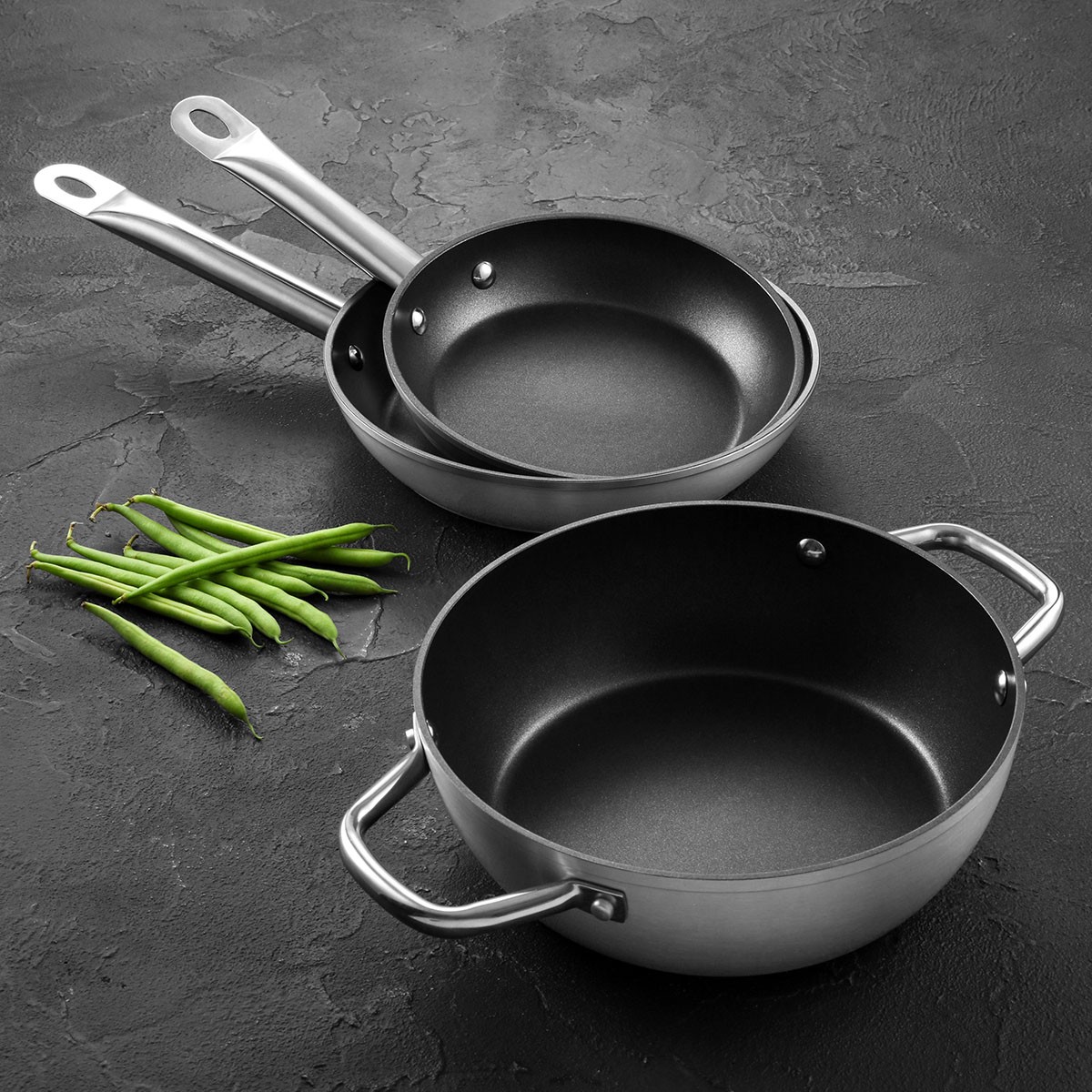 Pánev hluboká GrandCHEF ø 28 cm, 2 úchyty