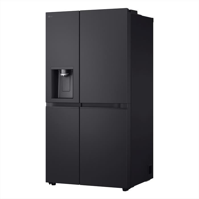 LG - Frigorifero side by side GSLE91EVAC Classe C-Essence Black Steel