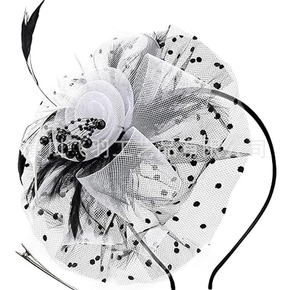 Feather hairband headdress