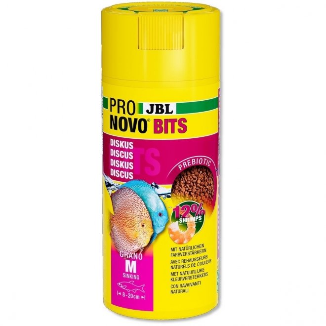 JBL Poronovo Bits Grano M Click Fiskefôr 250 ml