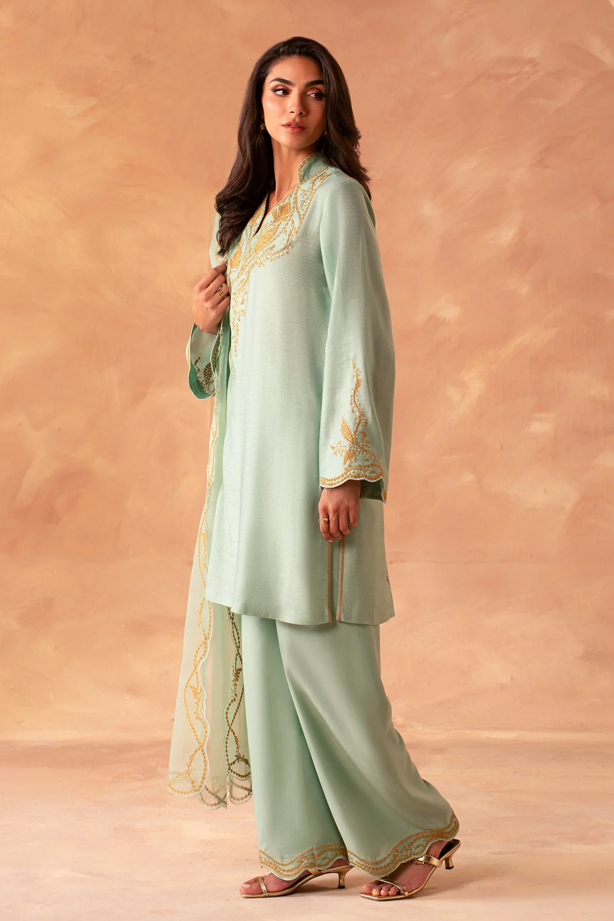 KHADI SILK | EMBROIDERED