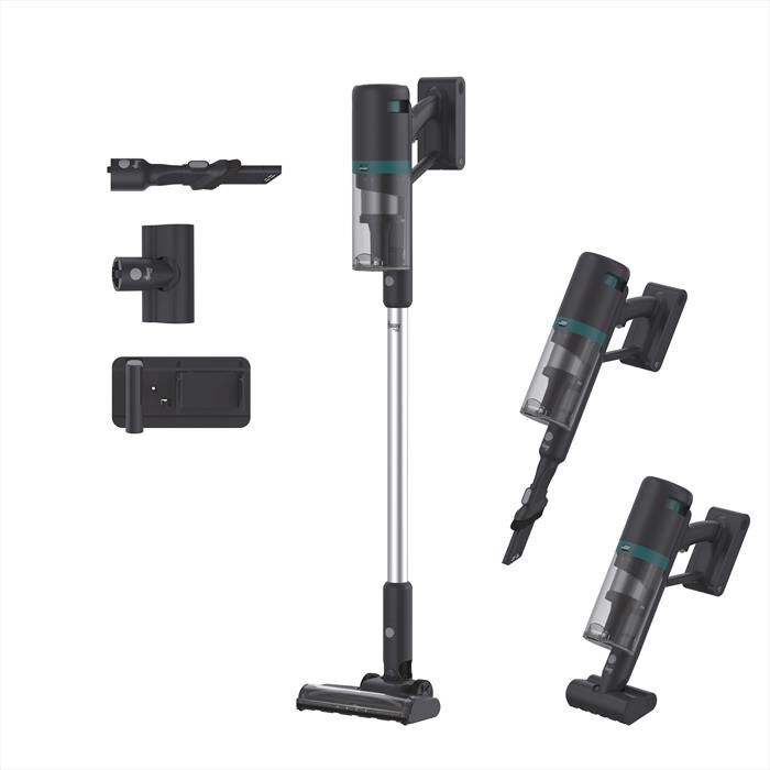 HOOVER - Aspirapolvere ricaricabile HFG10P 011-Blu, Grigio