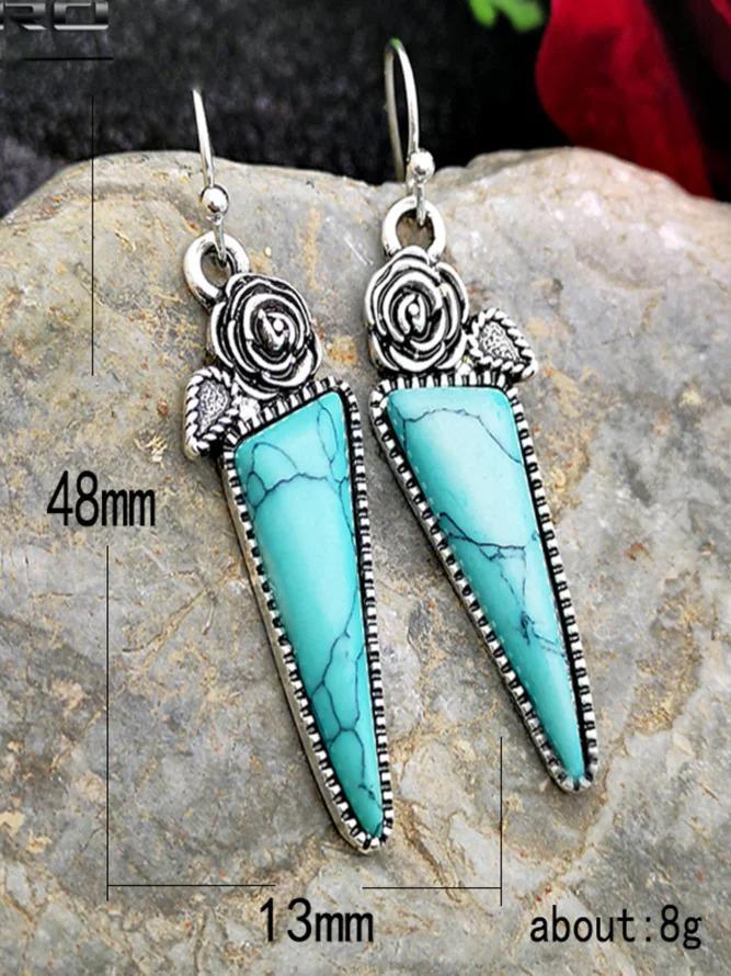 Woman Vintage Elegant Tophus Earrings