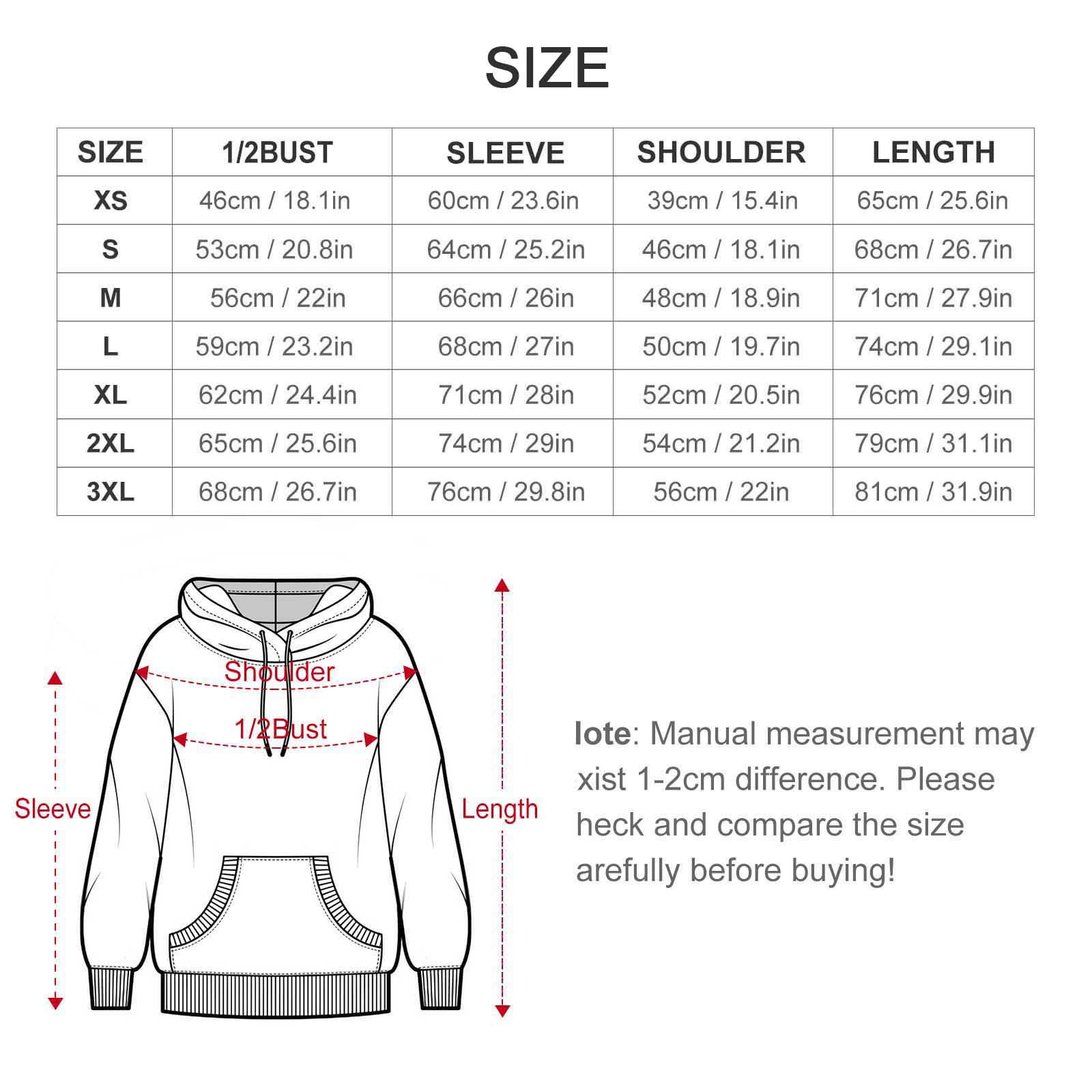 Customized Men’s Front and Back Print Adult Sweater