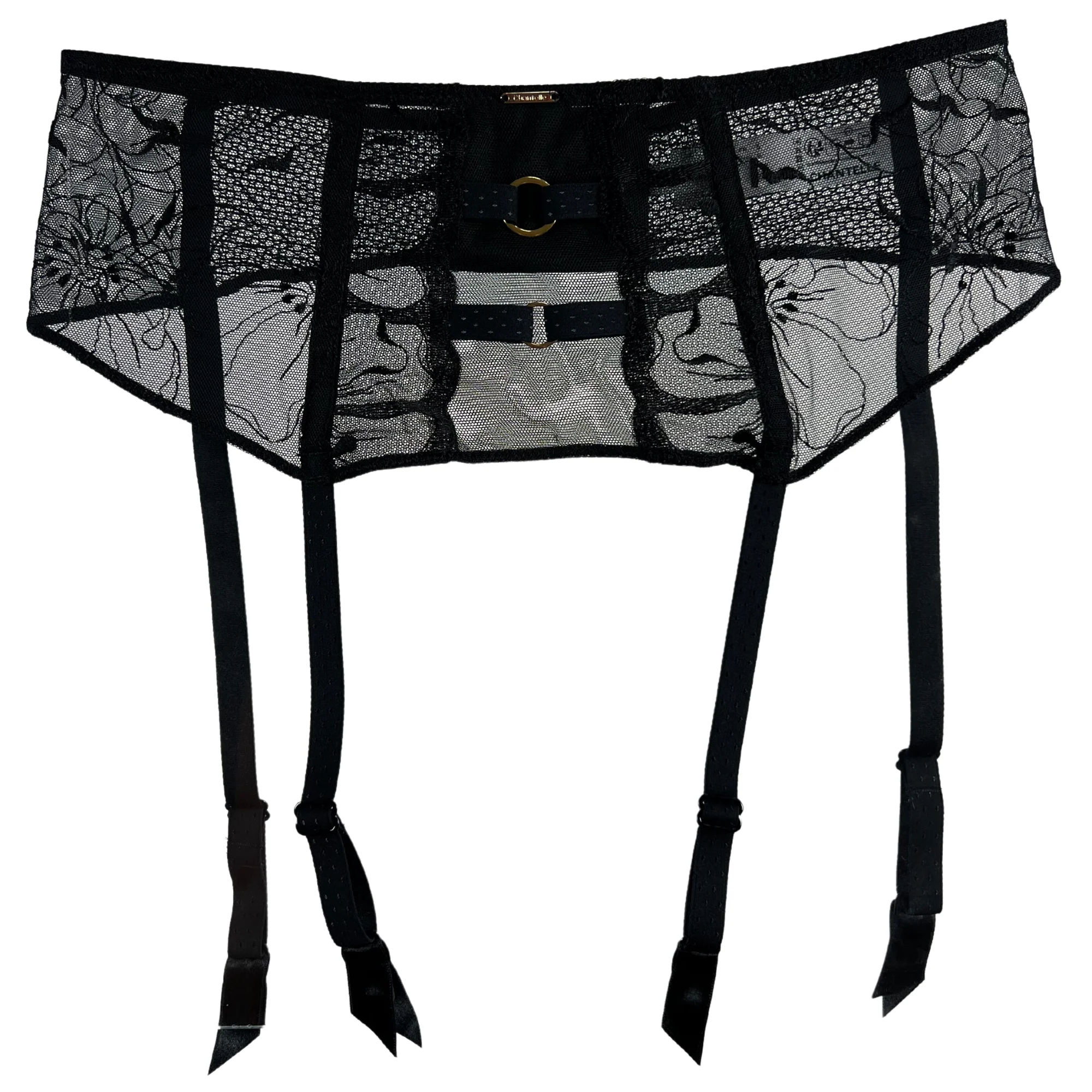 Chantelle Fleurs Garter Belt