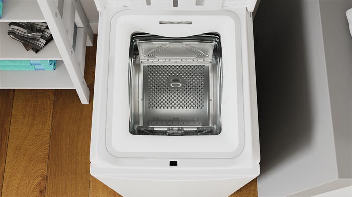 INDESIT - Lavatrice TURN&GO BTW L60400 IT 6 Kg Classe C-Bianco