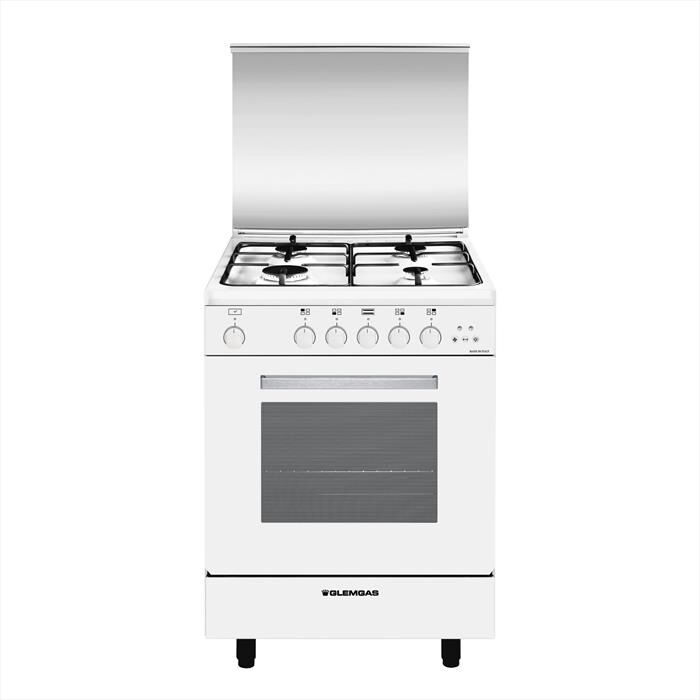 GLEM GAS - Cucina a gas A654VX Classe A-Bianco