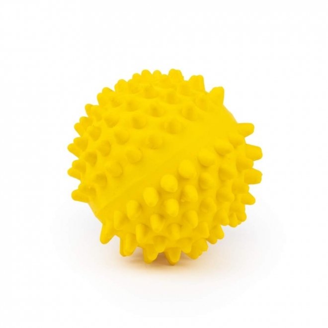 Little&Bigger Latex Pinnsvinball Gul 9cm L