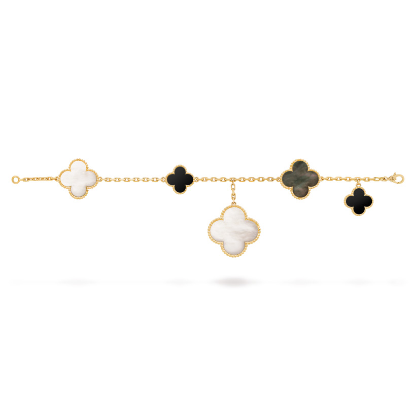 Magic Alhambra bracelet, 5 motifs