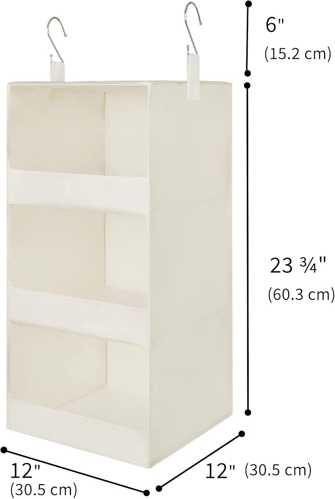 DIVIDERLY 3-Shelf Hanging Organizer