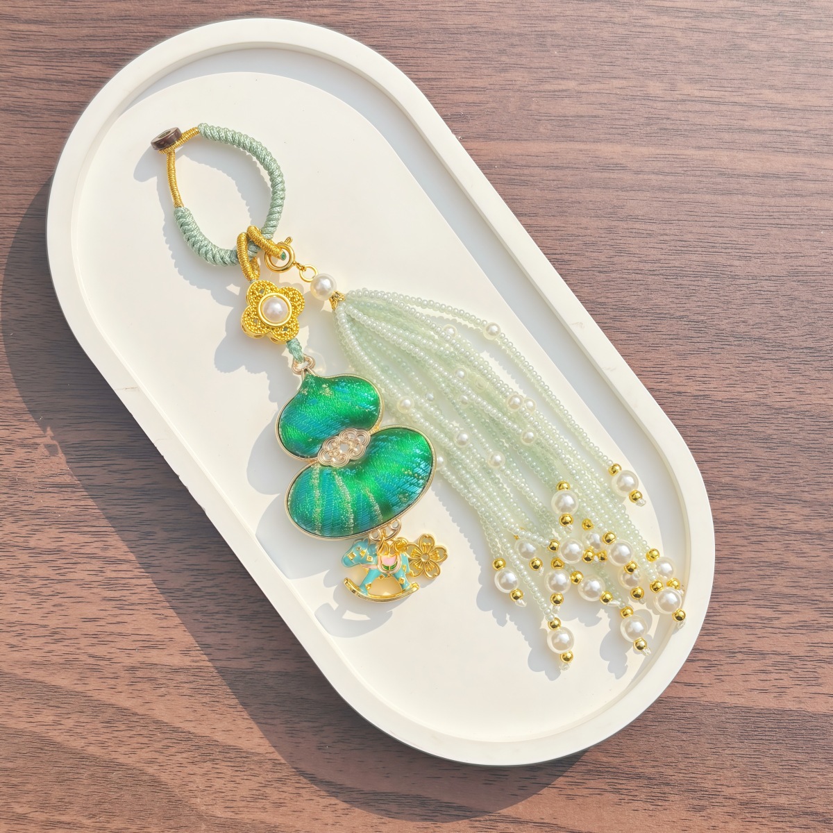 Chinese style embroidery gourd pendant decoration