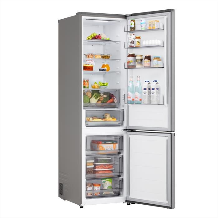 LG - Frigorifero combinato GBBSJ20DPY Classe D 375lt-Acciaio inox