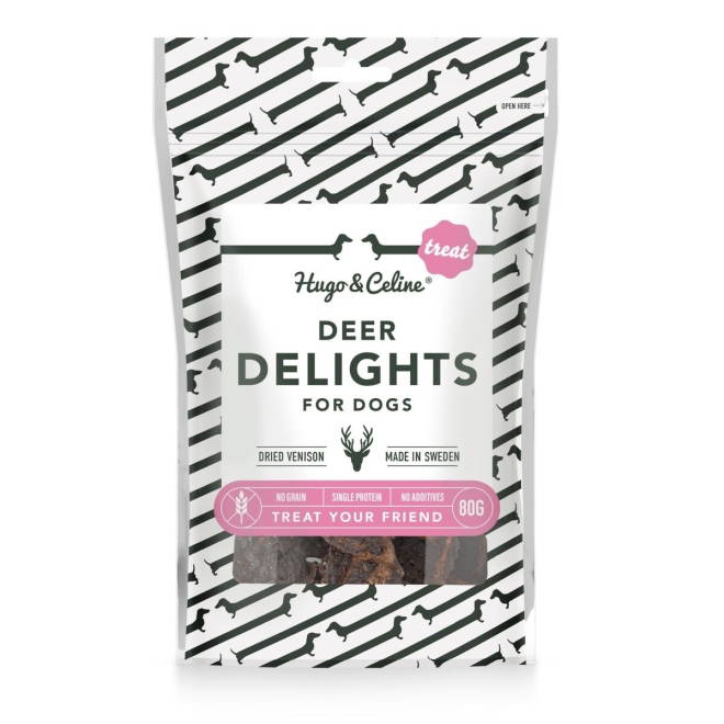Hugo&Celine Delights Hjort, 80 g