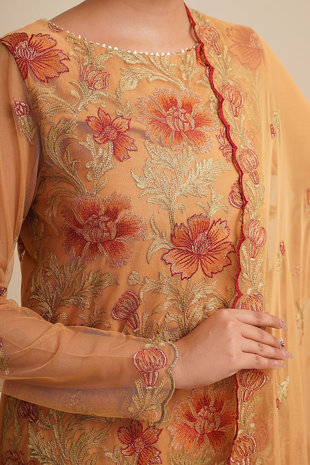 POLY NET | EMBROIDERED