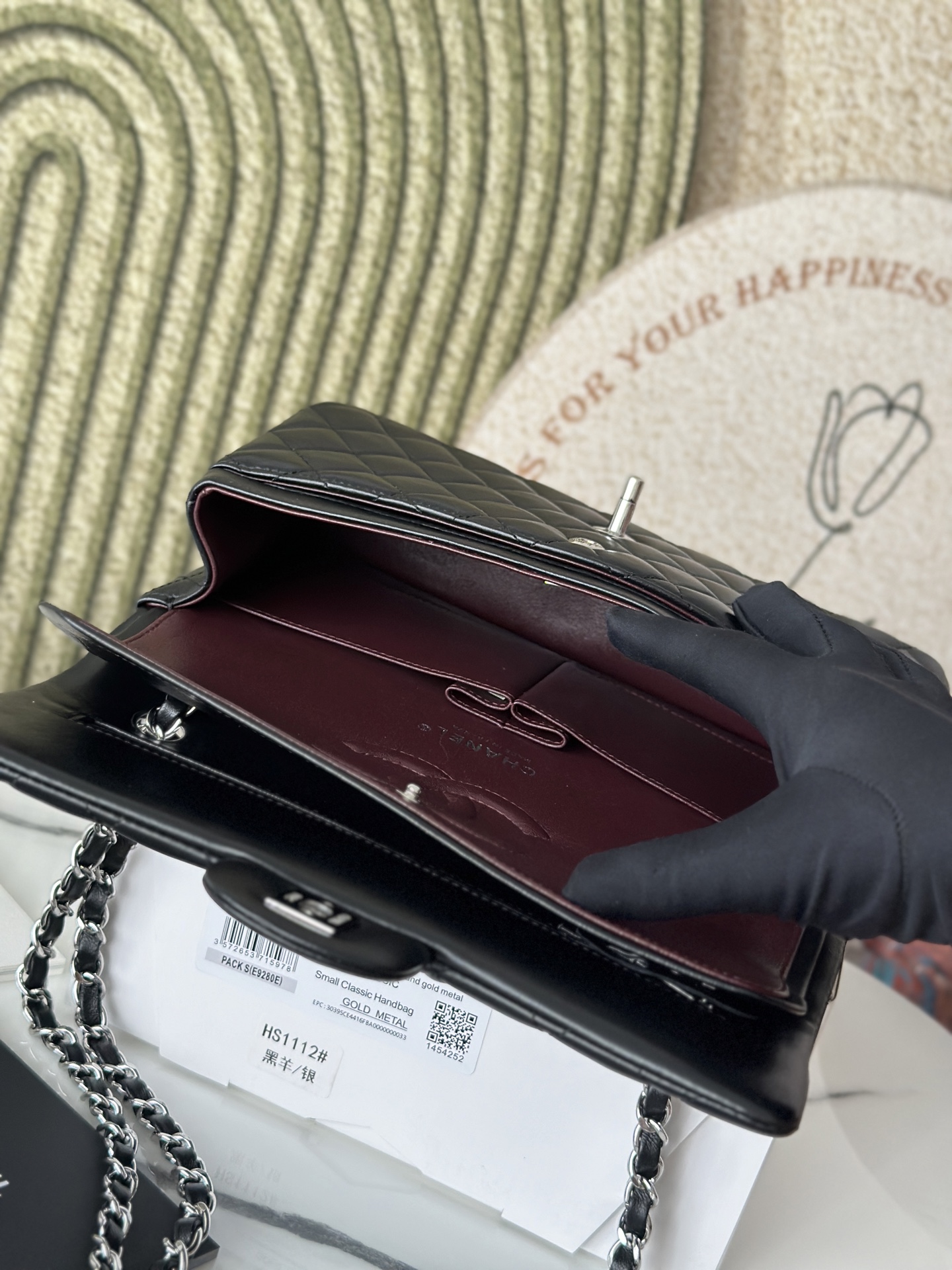 25C Timeless Classic Flap（Silver Buckle） - Mocuir