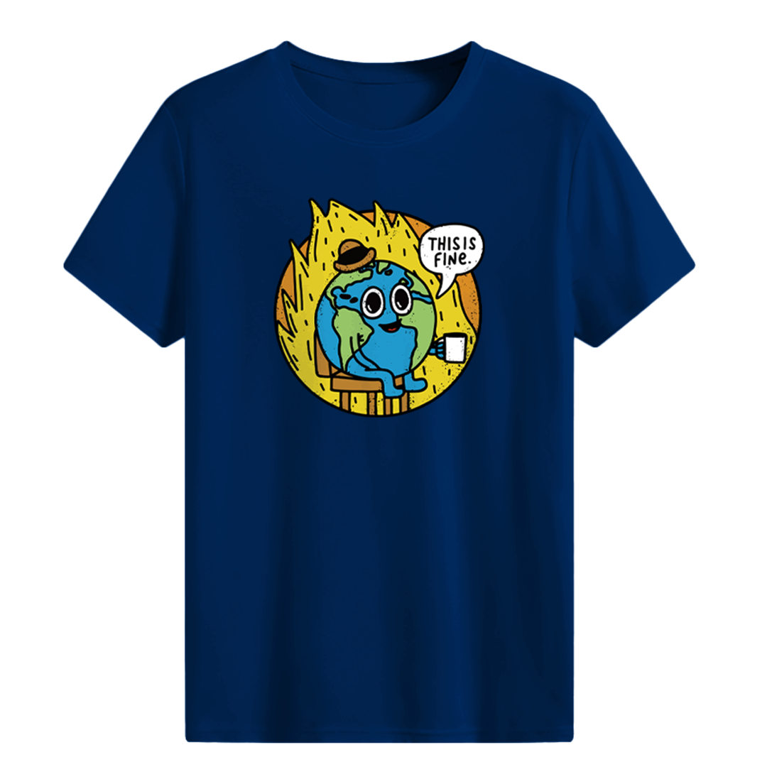 Earth: This Is Fine T-shirt