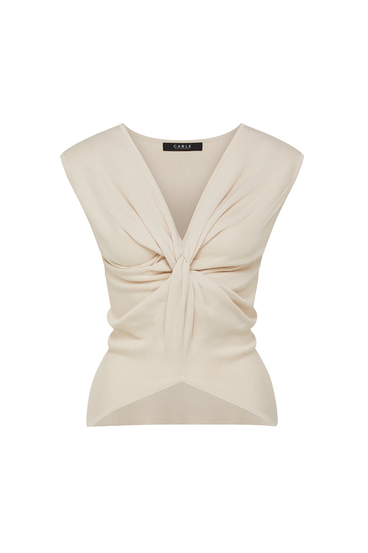 Sleek Twist Contour Top‌
