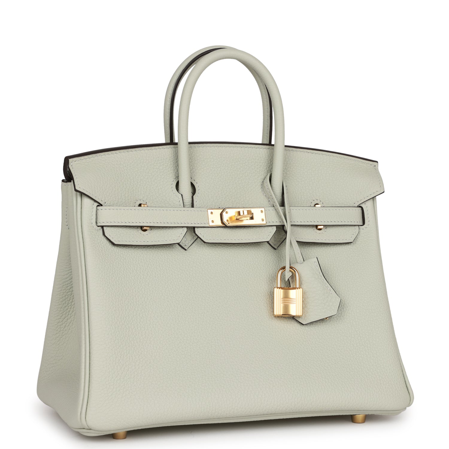 Birkin 25 Gris Neve Togo Gold Hardware